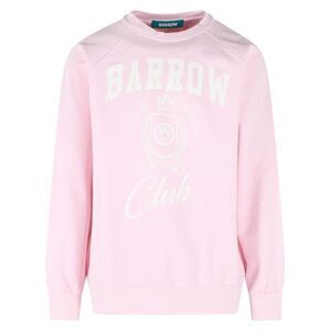 Barrow Pink Cotton Sweatshirt Men